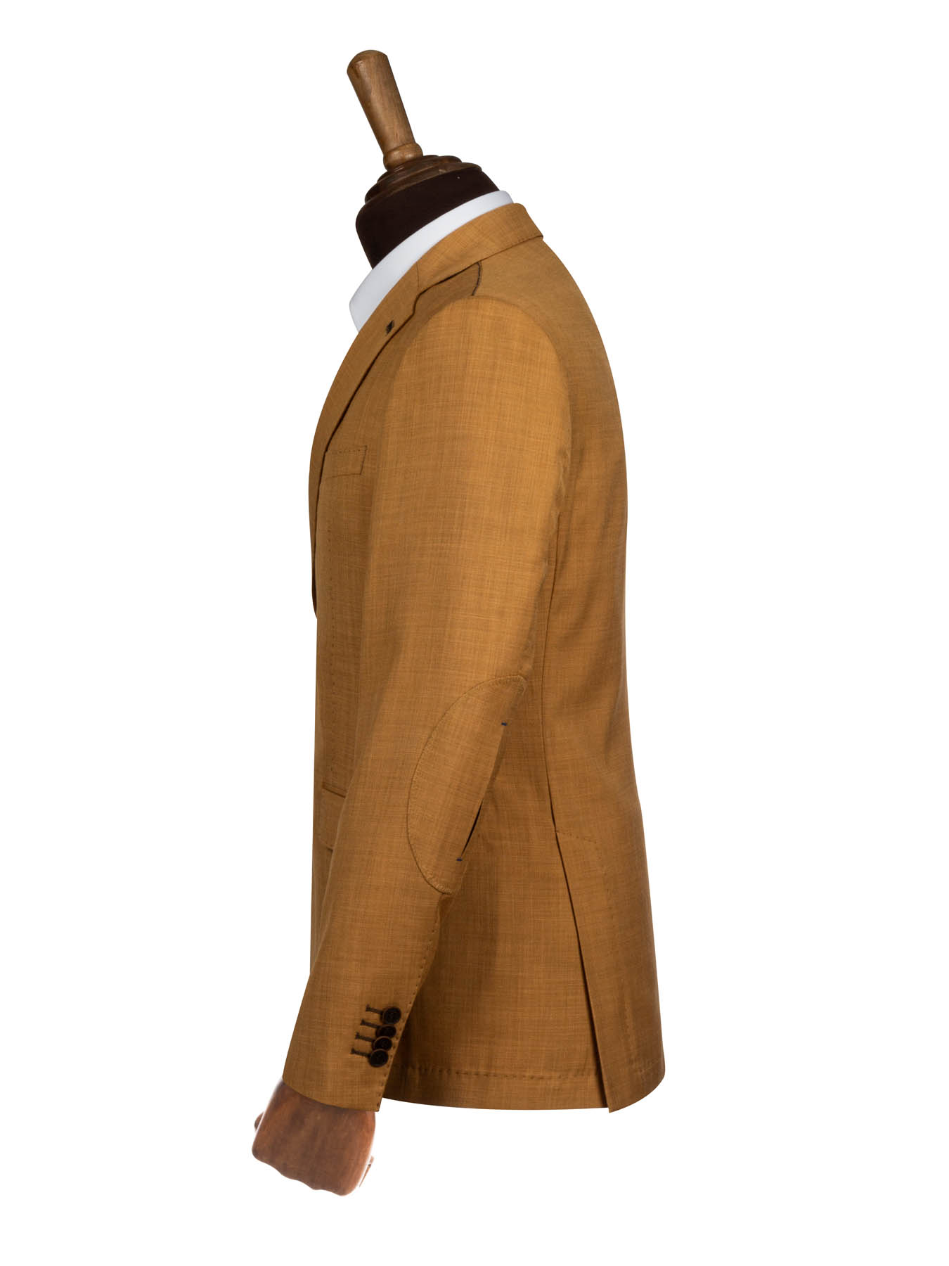 کت تک ساده خردلی ال سی من 