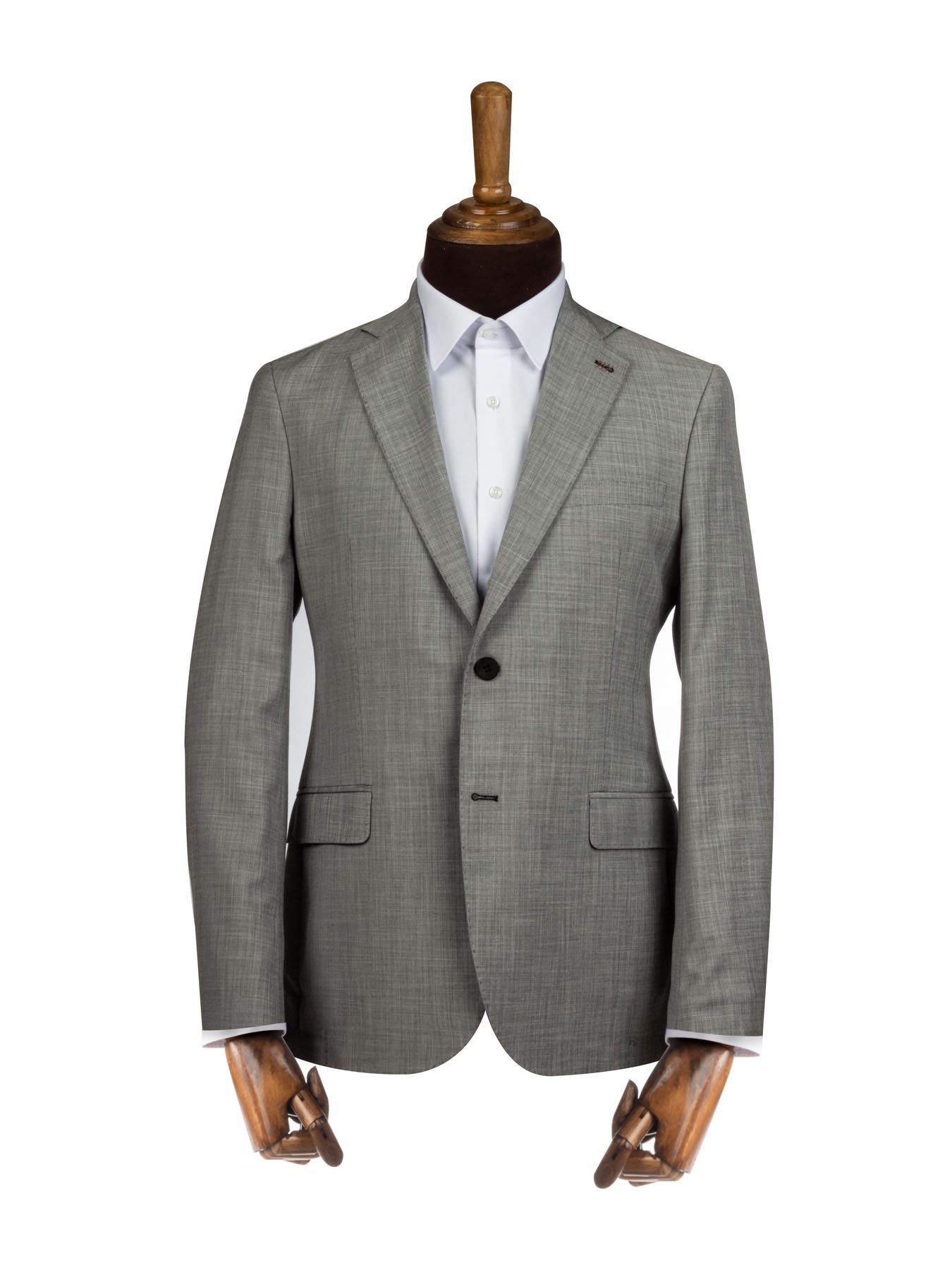 کت تک مردانه طوسی ساده ال سی من 