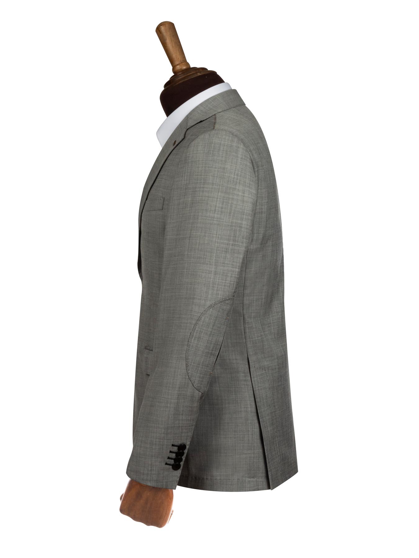 کت تک مردانه طوسی ساده ال سی من 