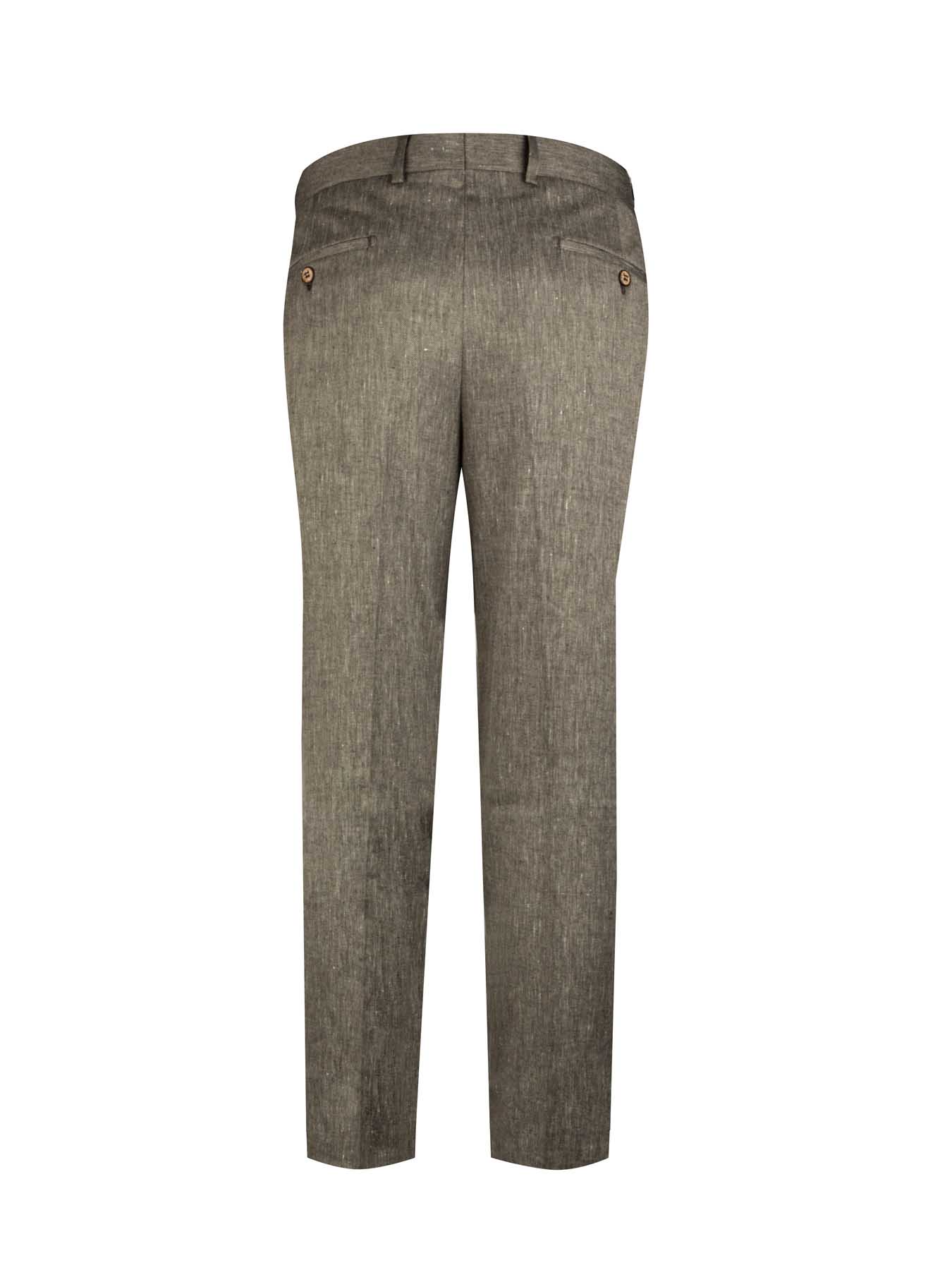 شلوار پارچه ای قهوه ای کجراه ال سی من