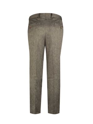 شلوار پارچه ای قهوه ای کجراه ال سی من