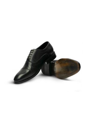 کفش چرم بنددارساده 13101