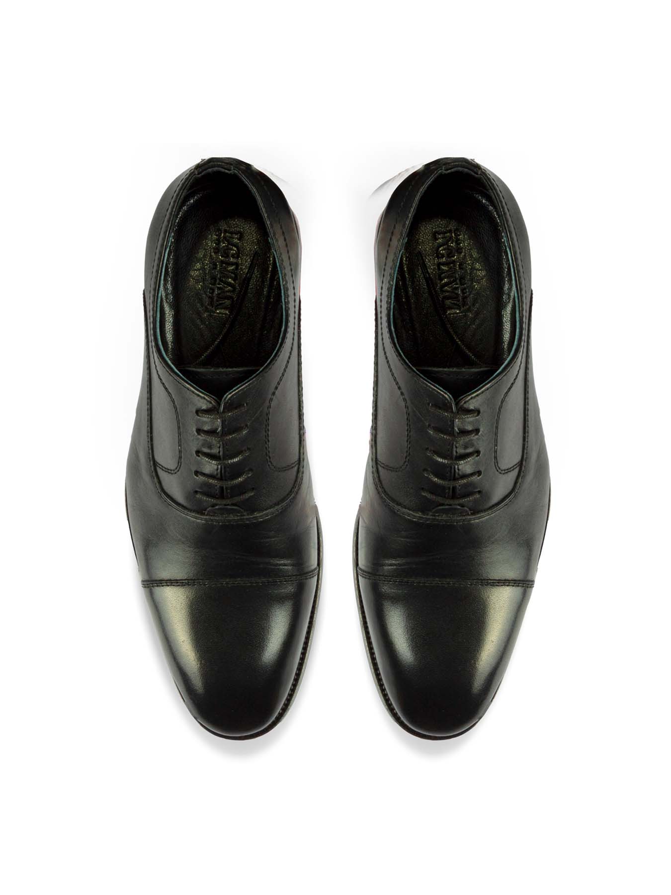 کفش چرم بنددارساده 13101