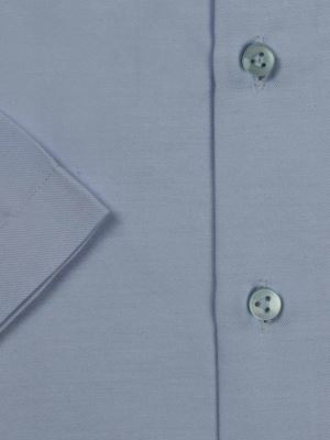 پیراهن آستین کوتاه آبی ساده ال سی من