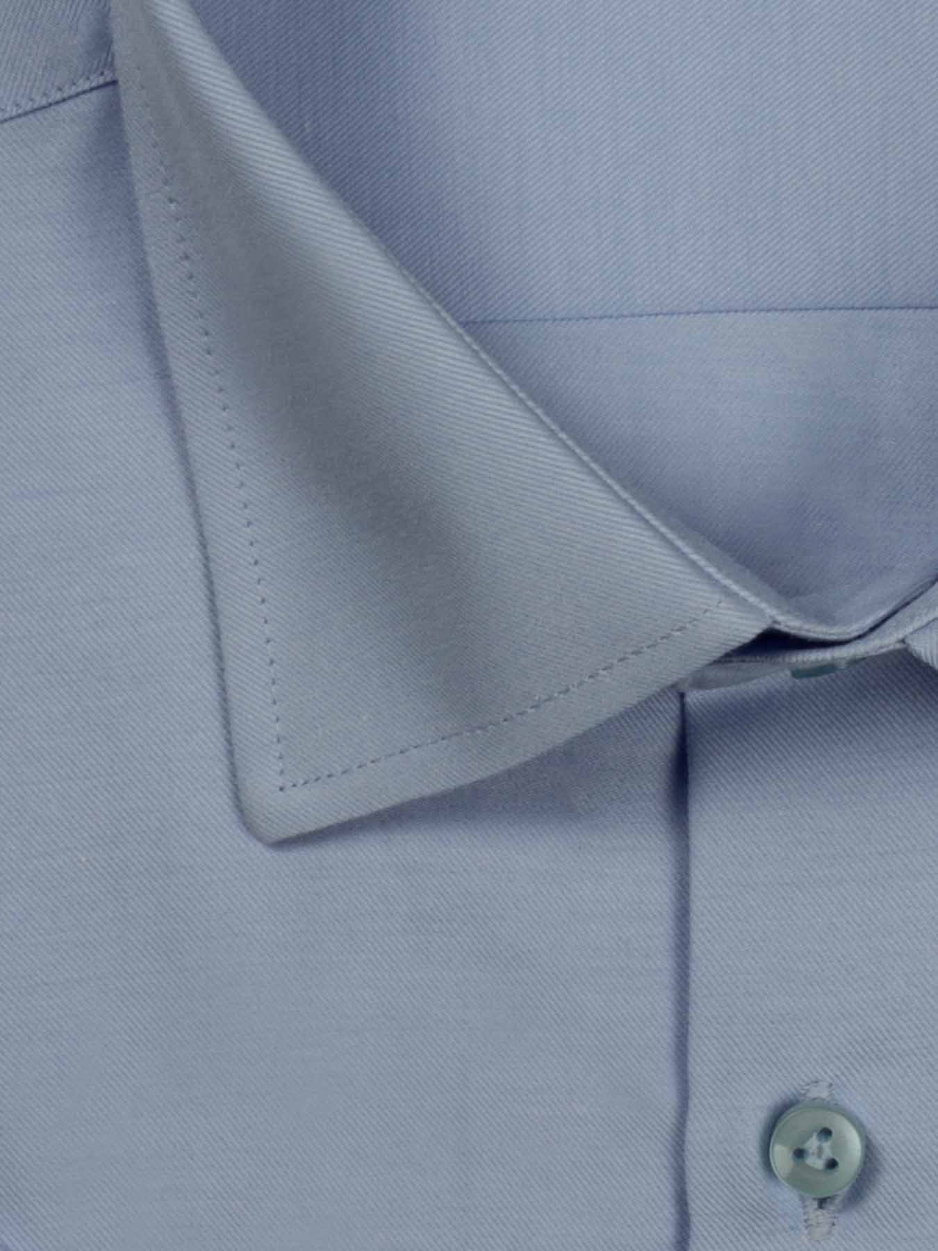 پیراهن آستین کوتاه آبی ساده ال سی من