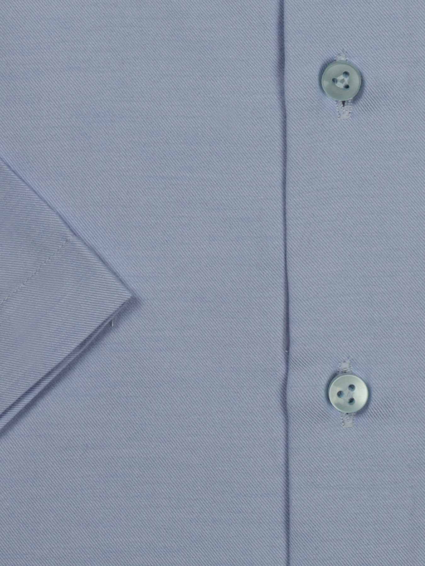 پیراهن آبی ساده آستین کوتاه ال سی من 47
