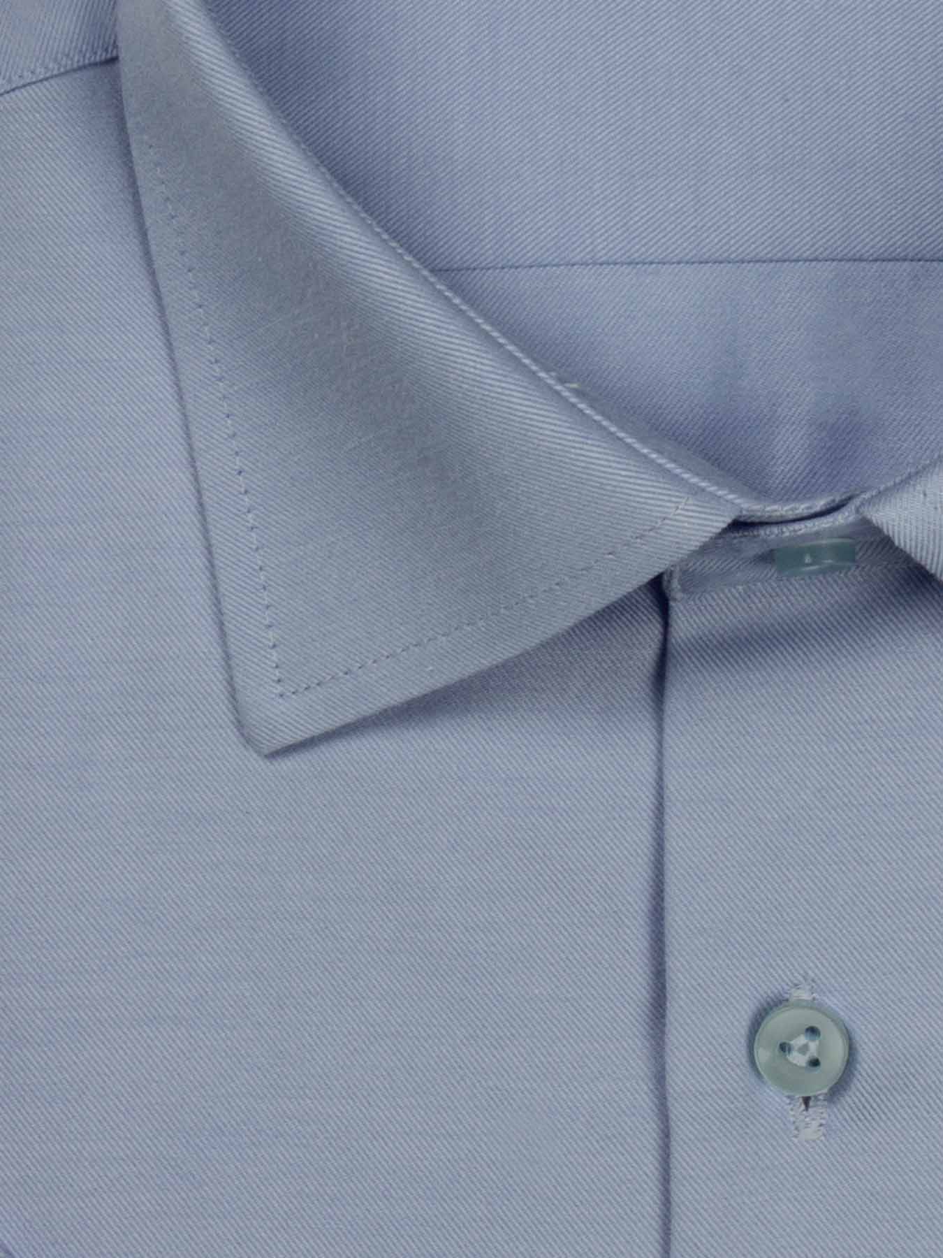 پیراهن آبی ساده آستین کوتاه ال سی من 47
