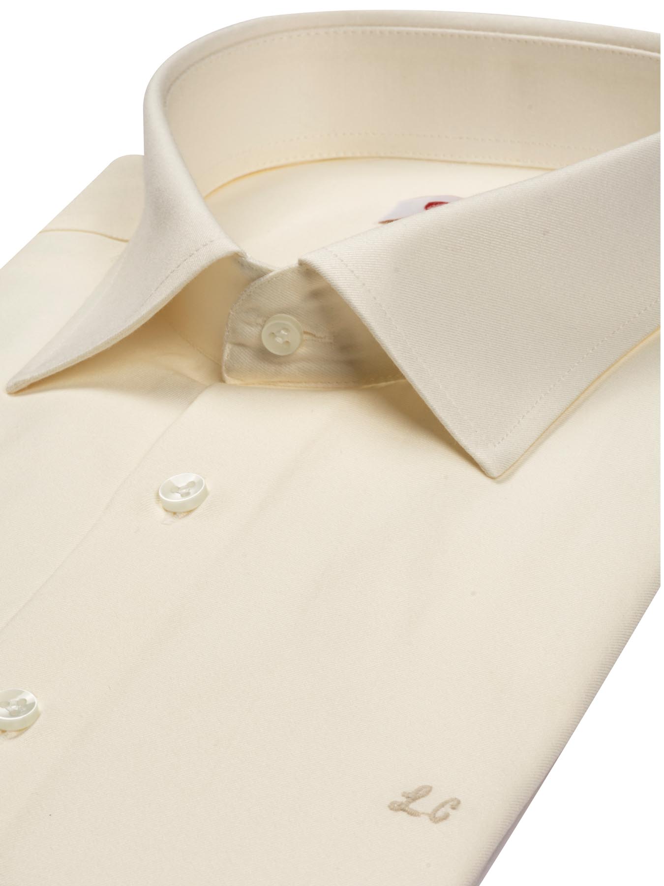 پیراهن سفید ساده آستین کوتاه ال سی من 8