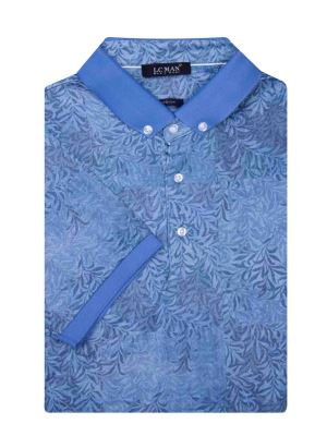 پولوشرت یقه دارسه دکمه طرح دار  6033