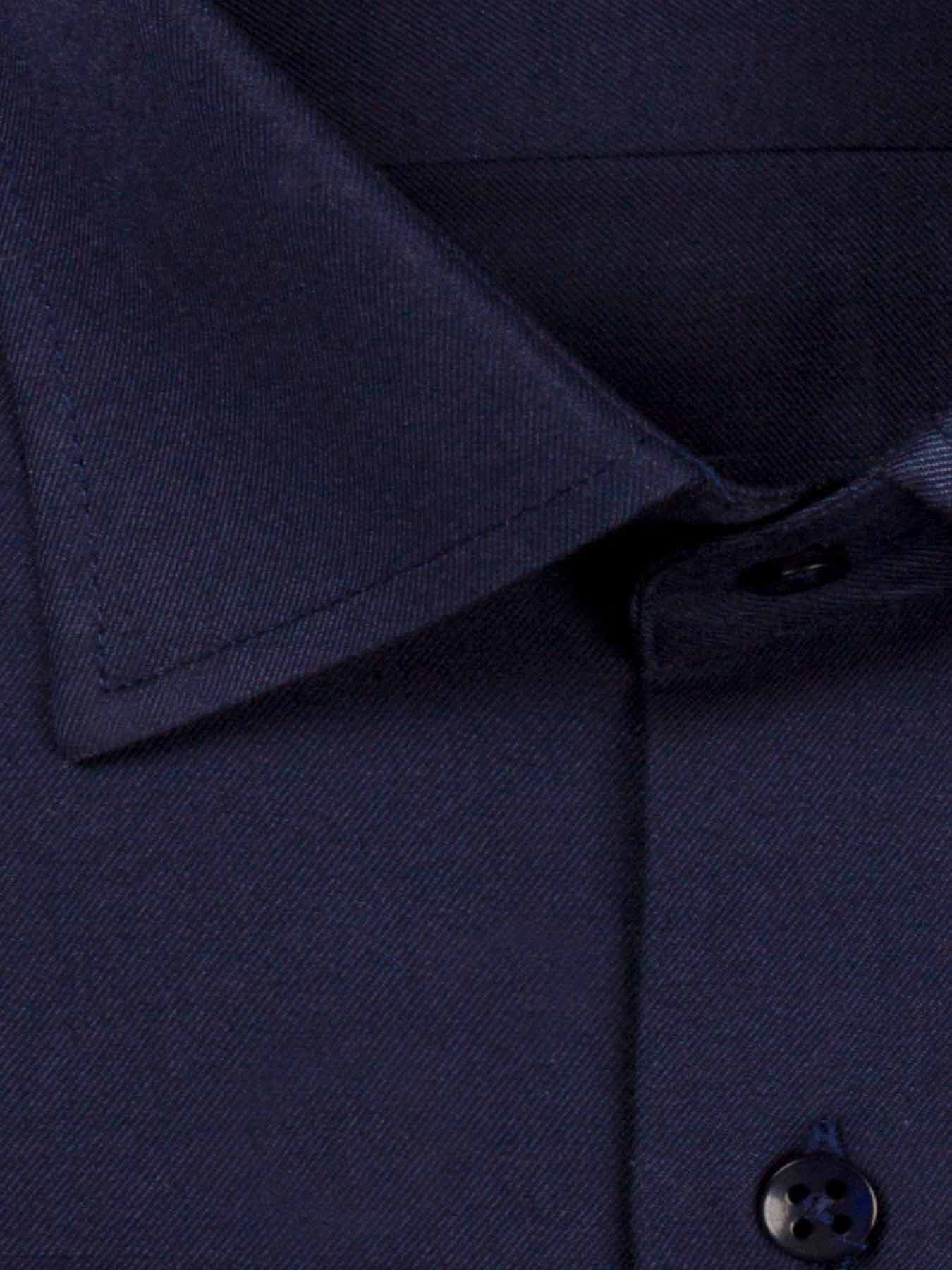 پیراهن سرمه ای ساده آستین بلند ال سی من 20 