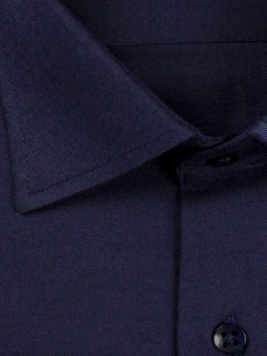 پیراهن سرمه ای ساده آستین بلند ال سی من 20 