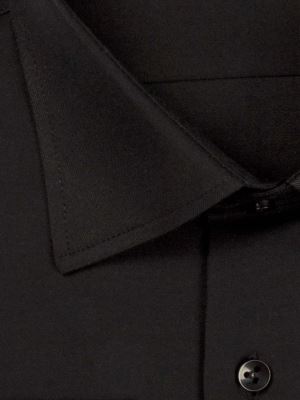 پیراهن مشکی ساده آستین بلند ال سی من 20