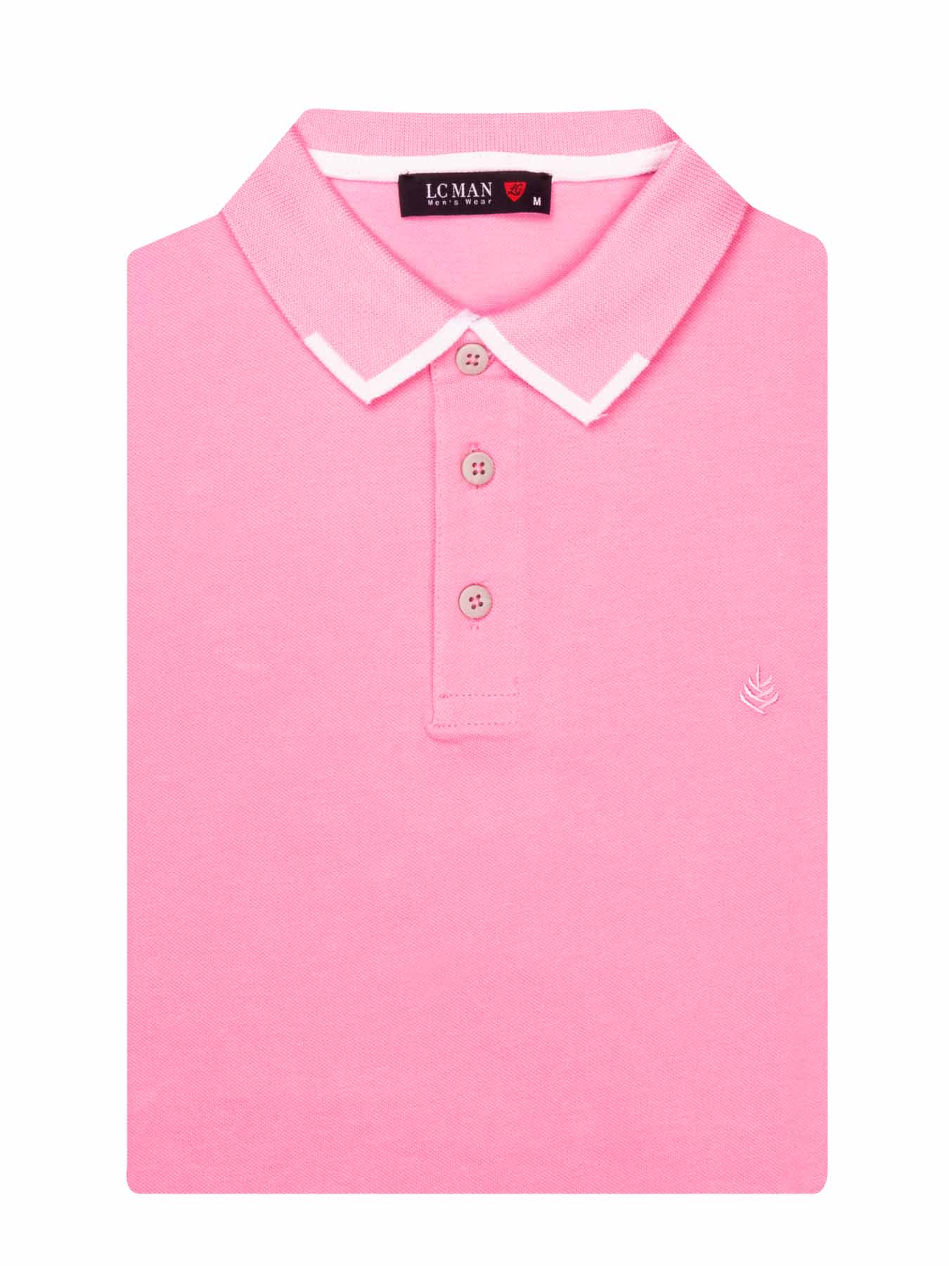 تی شرت یقه دارسه دکمه  یقه دورنگ PL308