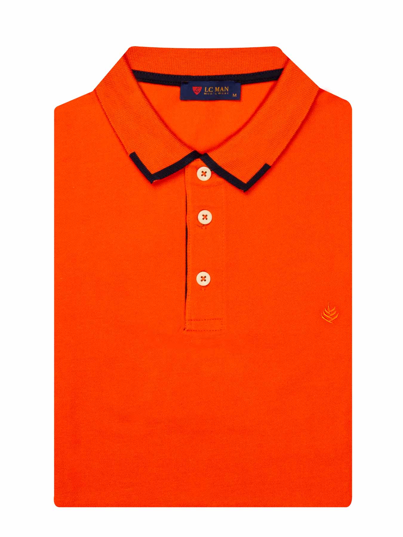 تی شرت یقه دارسه دکمه  یقه دورنگ PL308