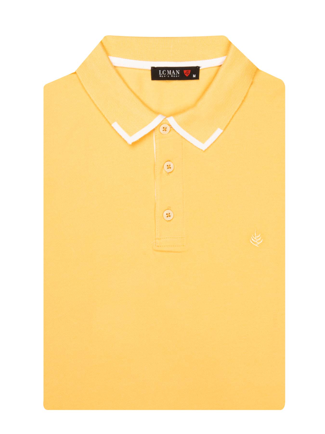 تی شرت یقه دارسه دکمه  یقه دورنگ PL308