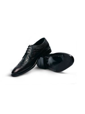 کفش چرم بنددار