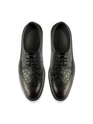 کفش چرم بنددار