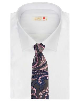 کراوات طرح برگ درشت