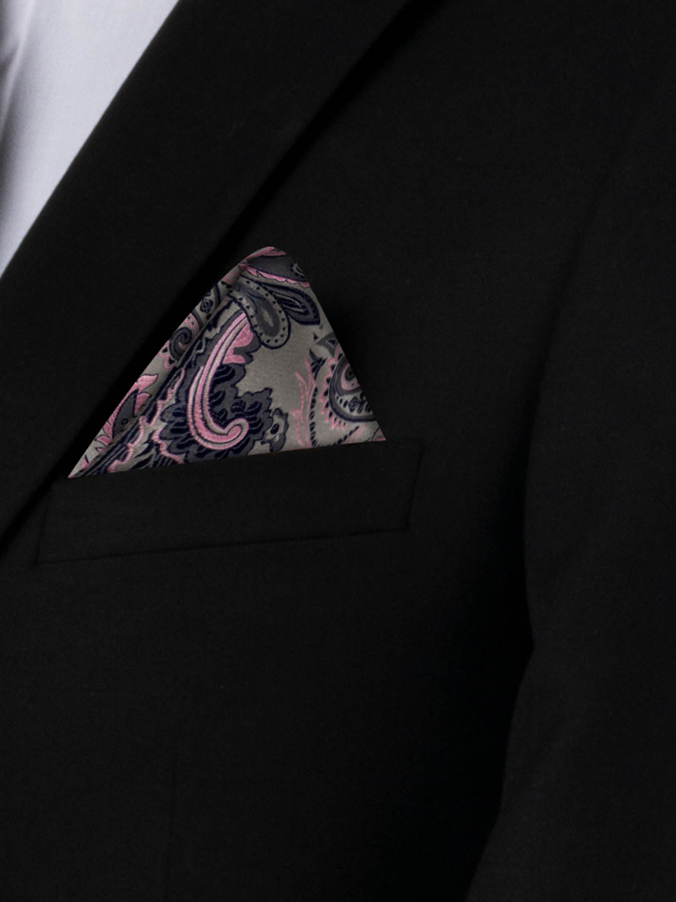 کراوات طرح برگ درشت