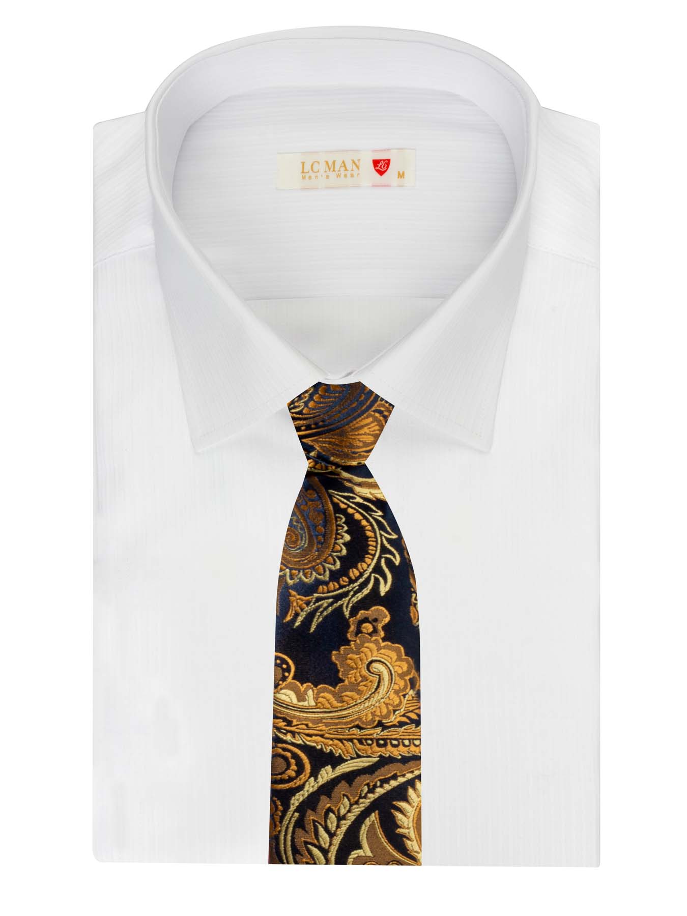 کراوات طرح برگ درشت