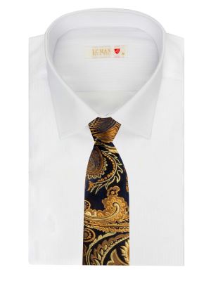 کراوات طرح برگ درشت