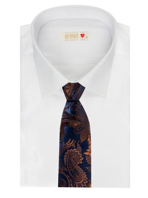 کراوات طرح برگ درشت