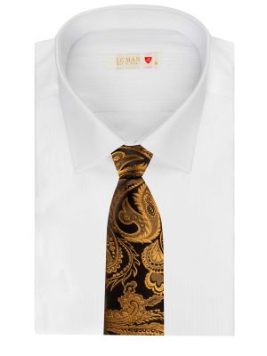 کراوات طرح برگ درشت