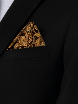 کراوات طرح برگ درشت