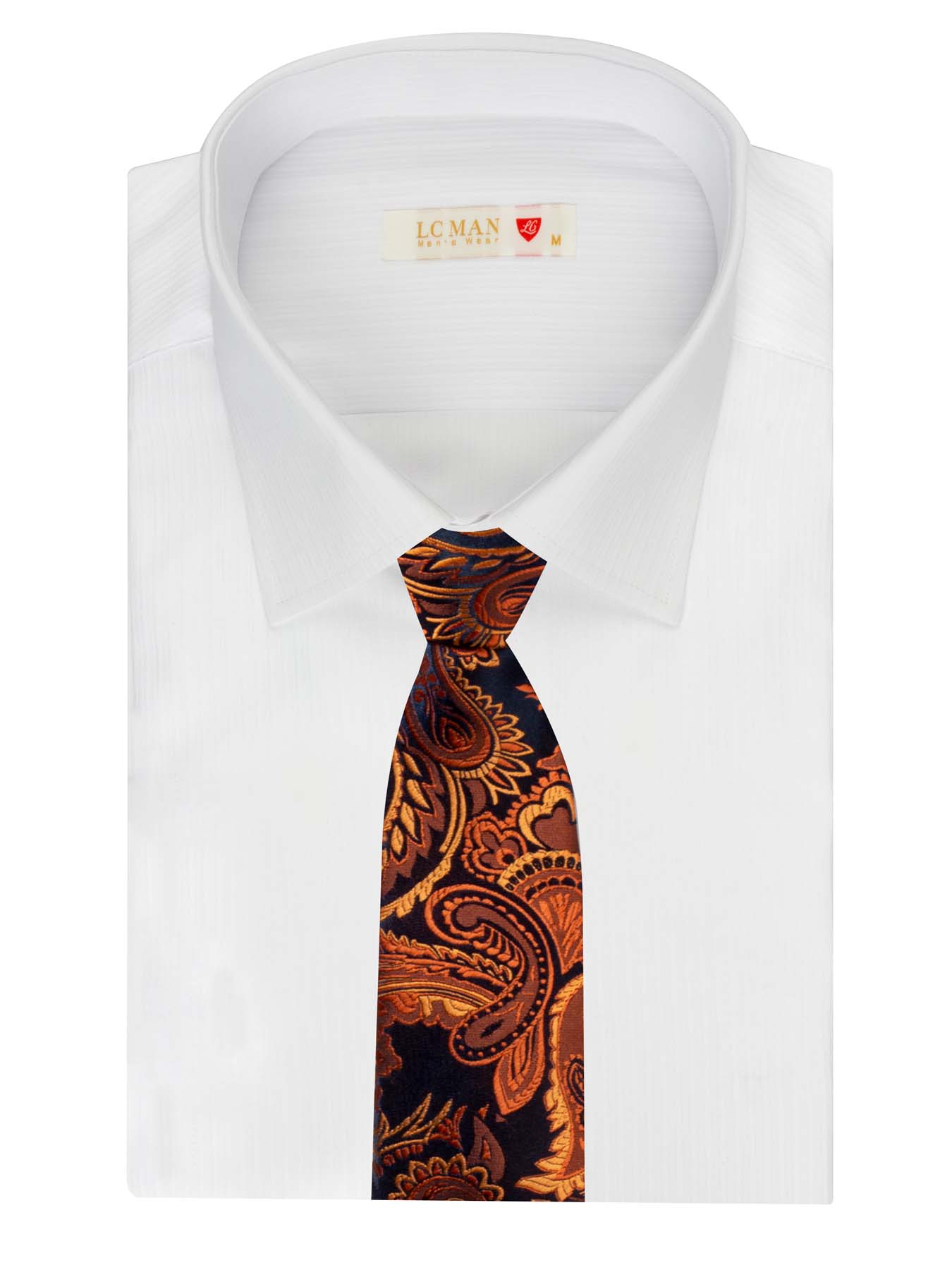 کراوات طرح برگ درشت