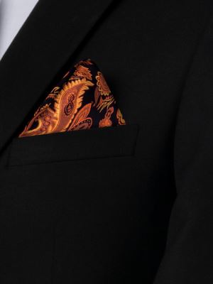 کراوات طرح برگ درشت