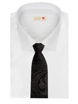 کراوات طرح برگ درشت