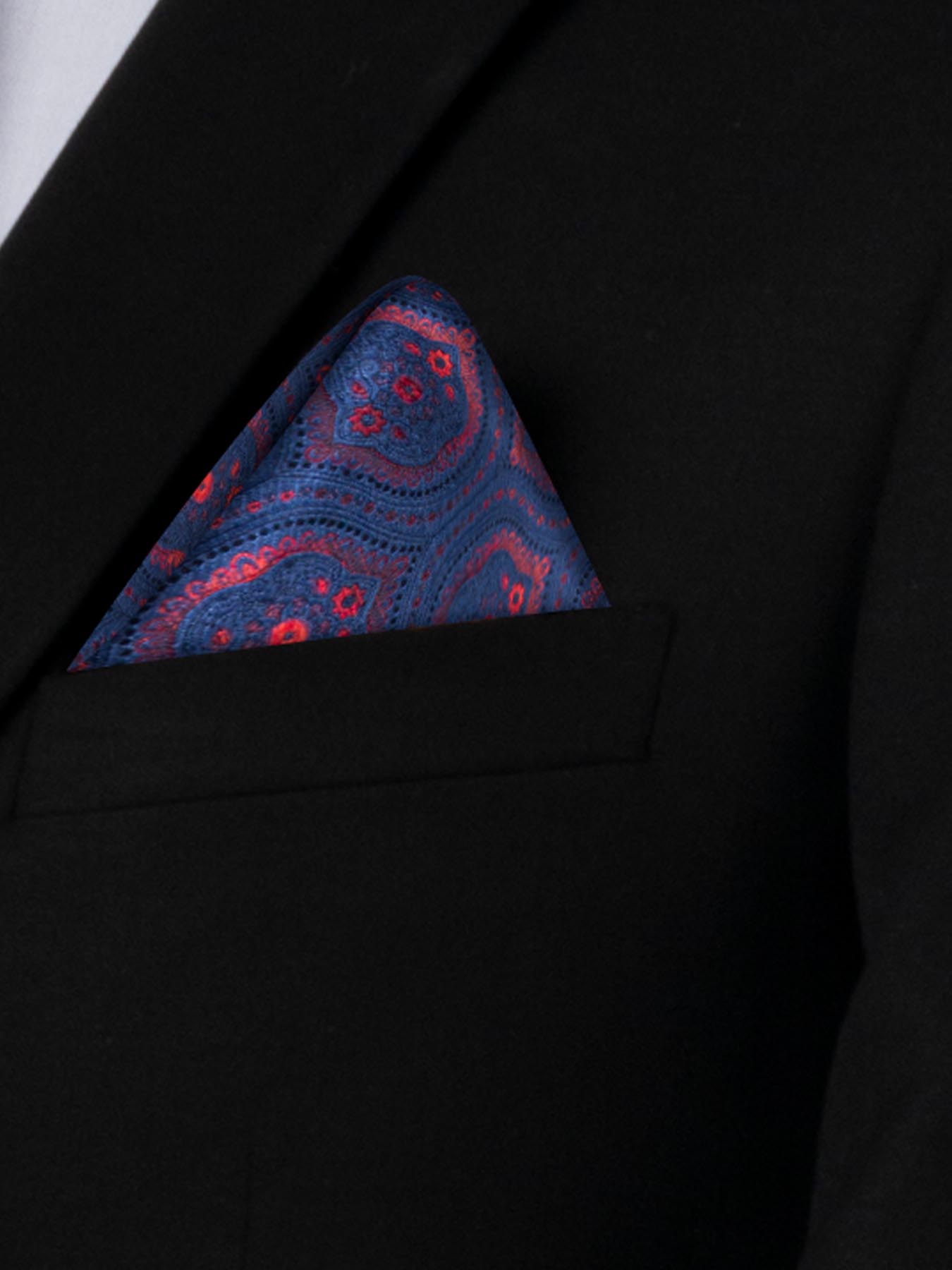 کراوات طرح دایره بزرگ