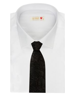 کراوات طرح گل درشت