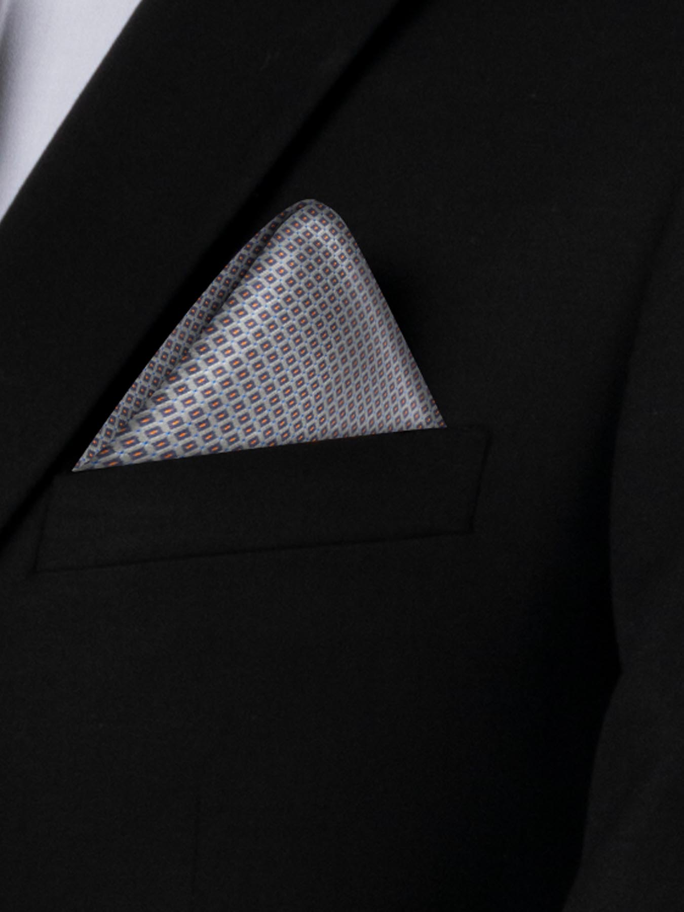 کراوات طرح مربع ریز