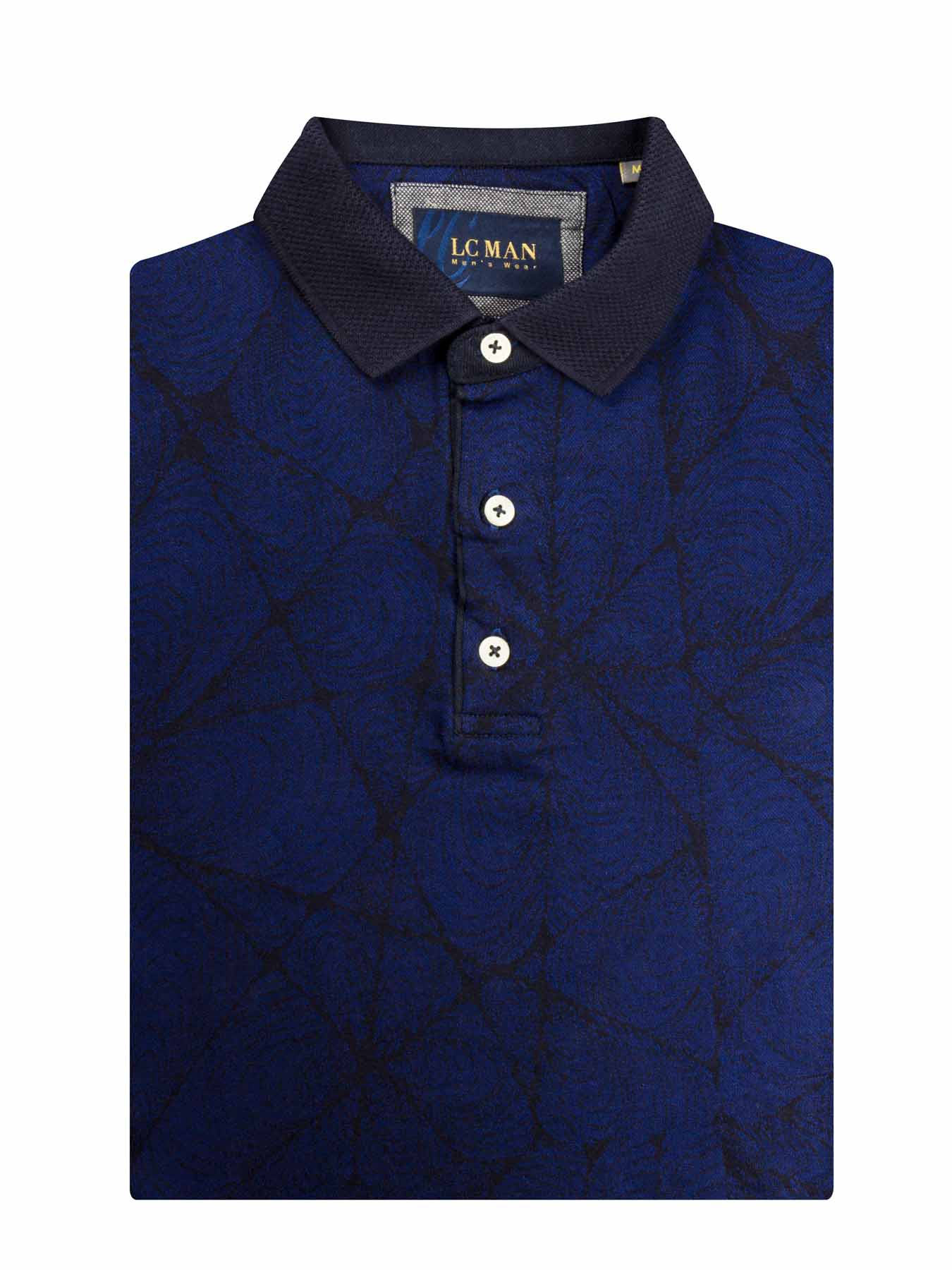 پولوشرت یقه دارسه دکمه طرح دارT194016