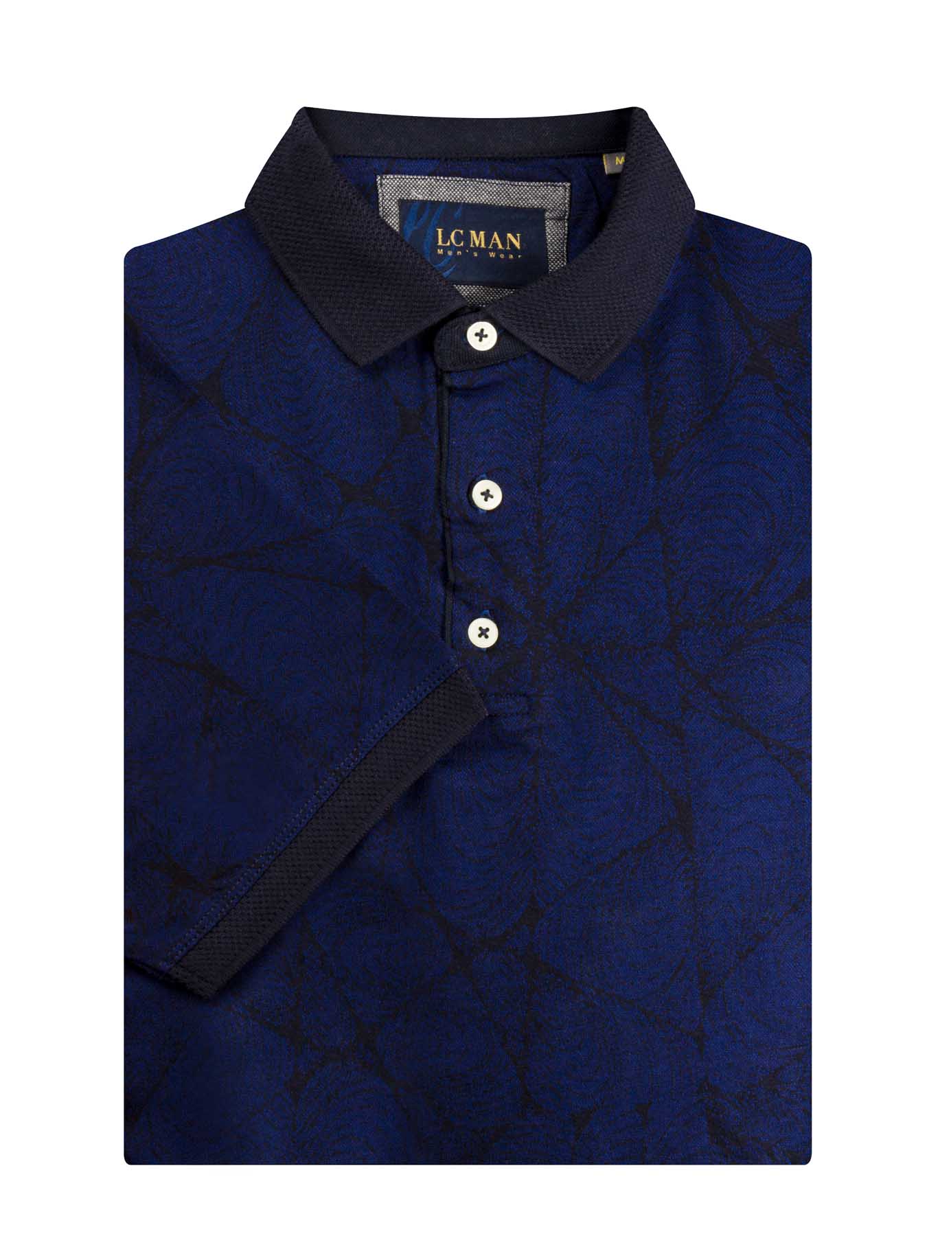 پولوشرت یقه دارسه دکمه طرح دارT194016