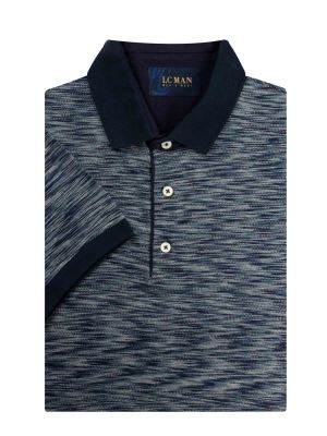 پولوشرت یقه دارسه دکمه طرح دار T194036