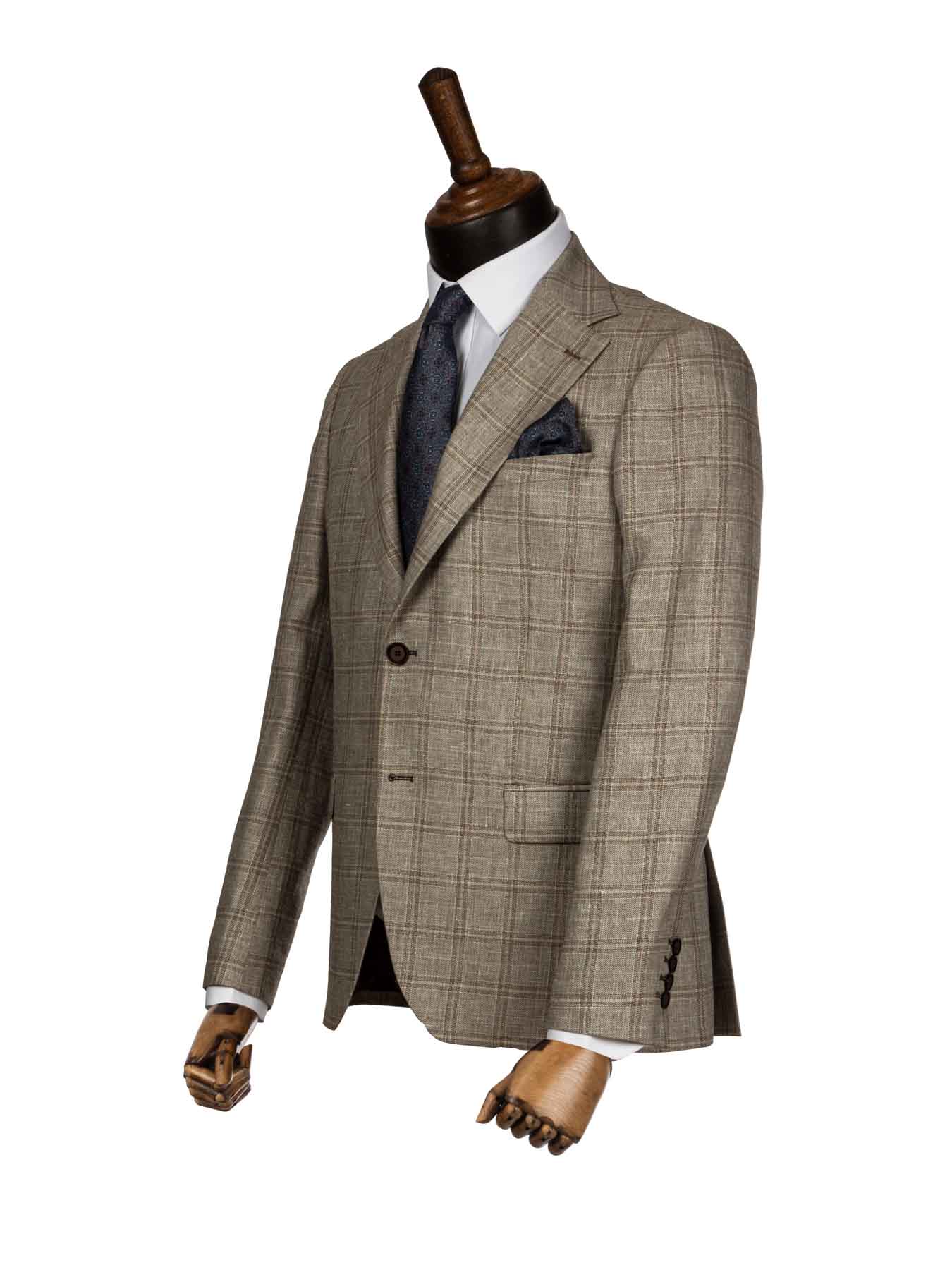 کت وشلوار مردانه چهارخانه 147