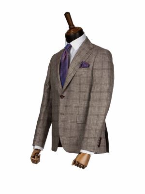 کت و شلوار چهارخانه ال سی من 1 
