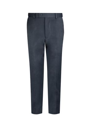 شلوار پارچه ای آبی ساده ال سی من