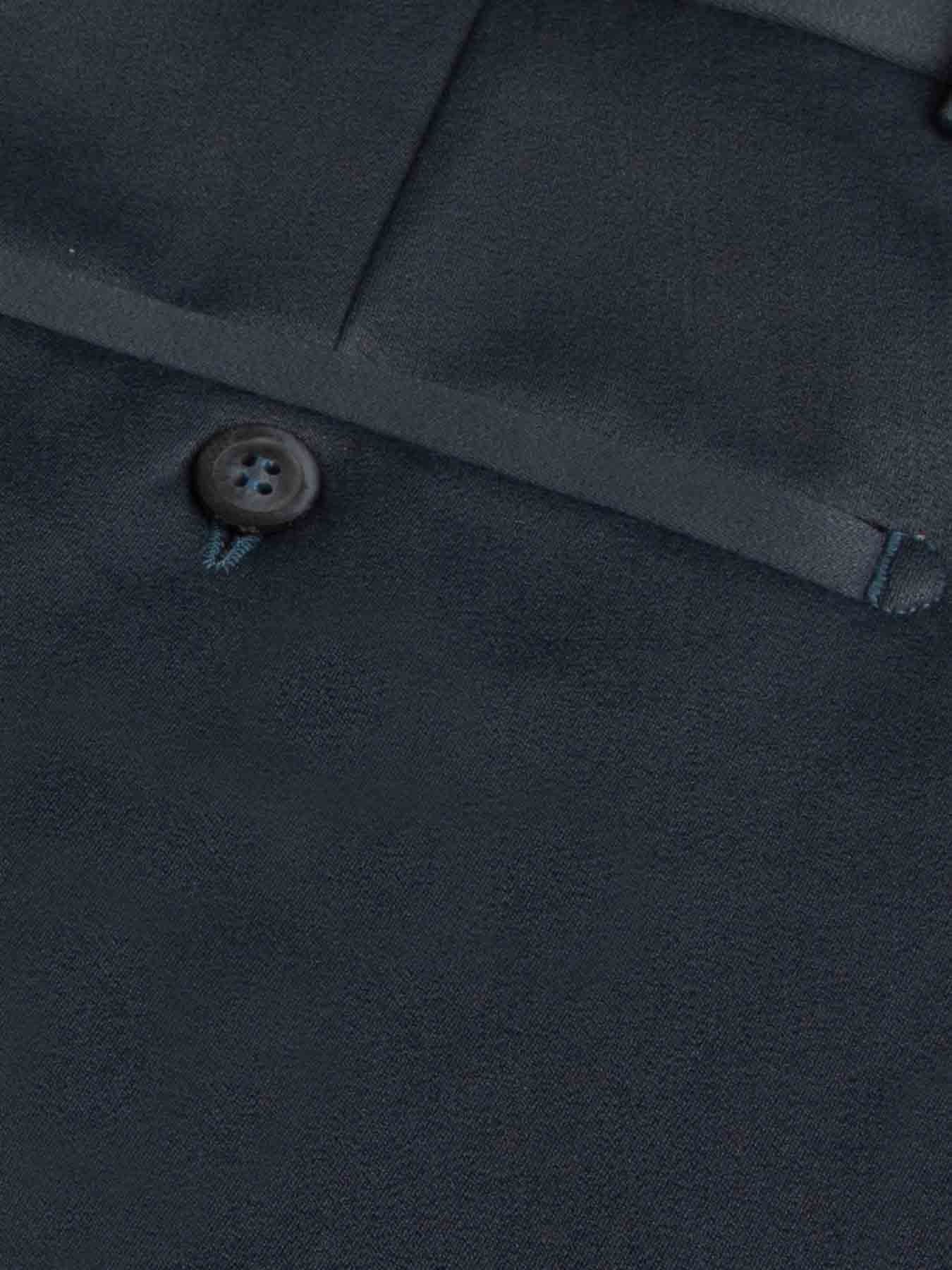 شلوار پارچه ای آبی ساده ال سی من