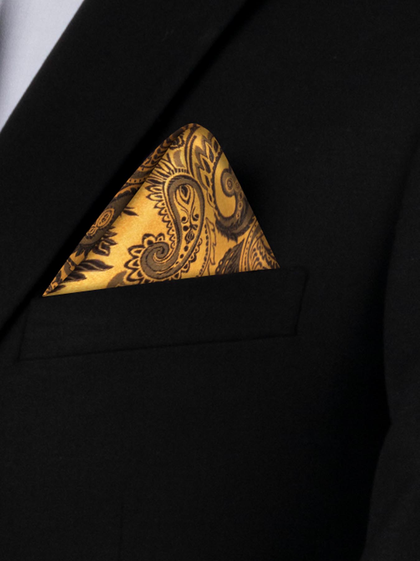 کراوات طرح برگ درشت