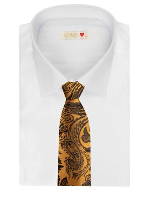 کراوات طرح برگ درشت