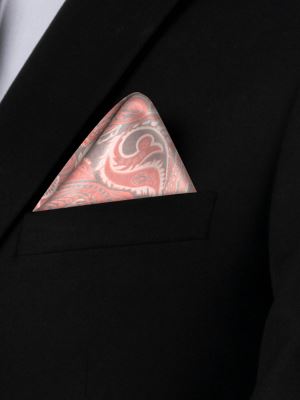 کراوات طرح برگ درشت