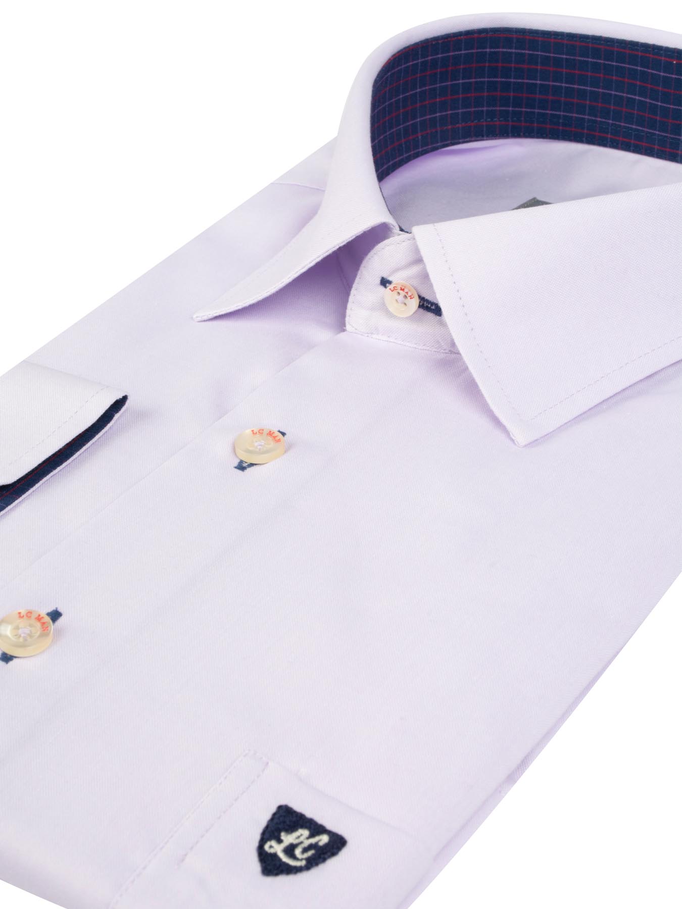 پیراهن یاسی ساده ال سی من