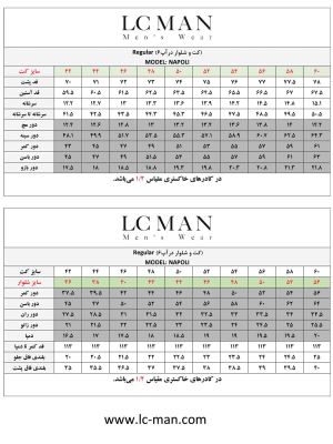 کت و شلوار مردانه جودون ال سی من 023