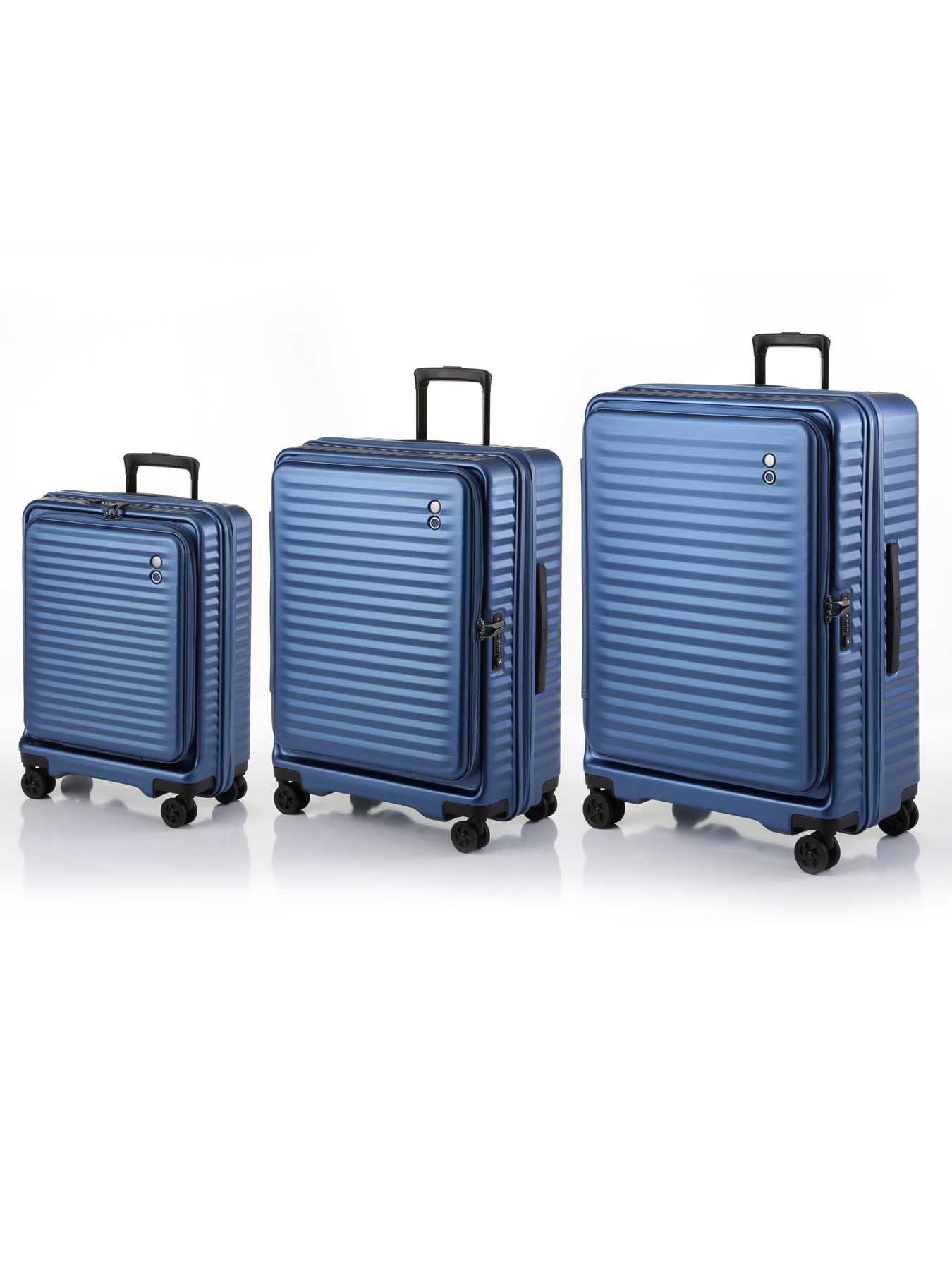 چمدان مسافرتی چرخ دارطرح راه راه افقی  CELESTRA