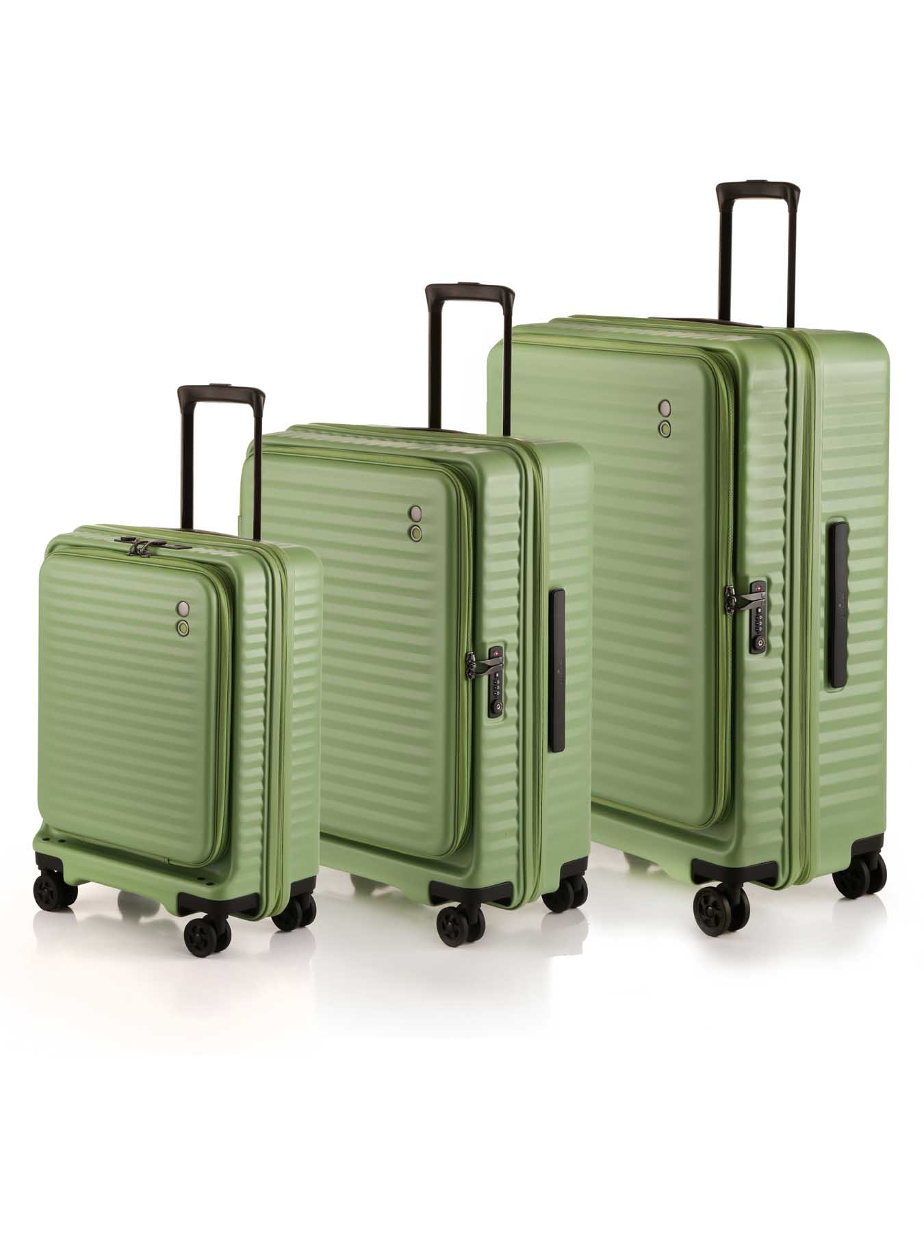 چمدان مسافرتی چرخ دارطرح راه راه افقی  CELESTRA