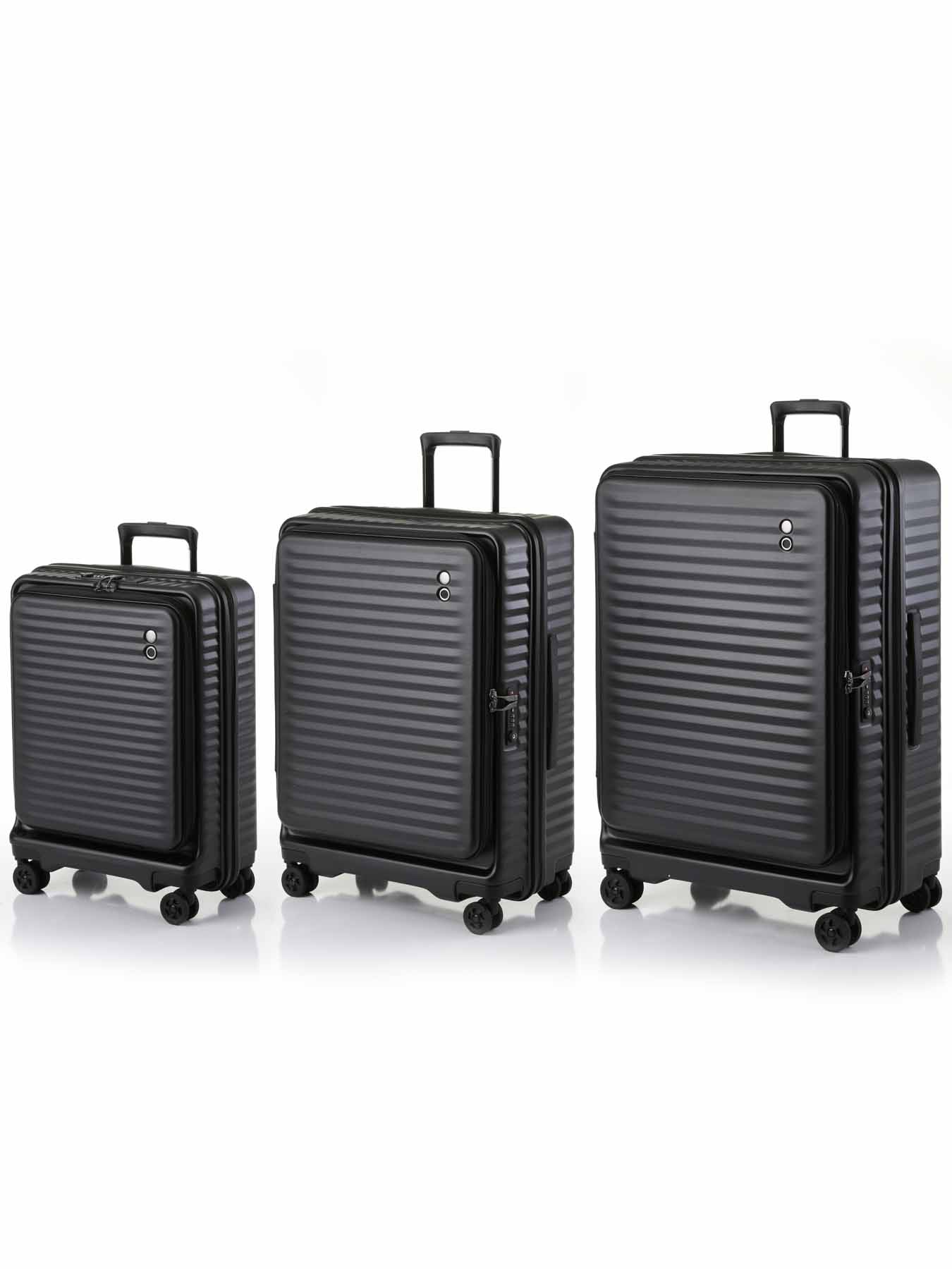 چمدان مسافرتی چرخ دارطرح راه راه افقی  CELESTRA