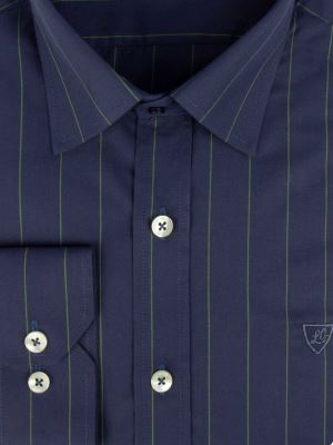 پیراهن مردانه راه راه آستین بلند ال سی من 015